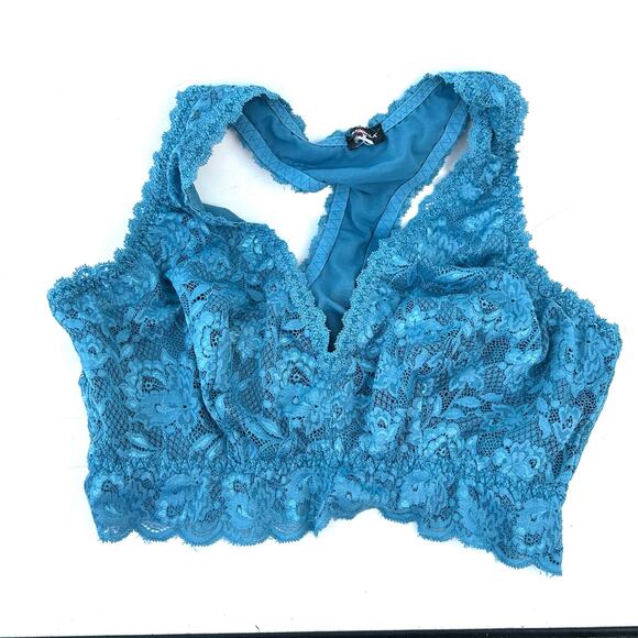 Cosabella Bundle Never Say Never Racerback Lace Bralette Bras Set Colors Medium - Picture 3 of 5